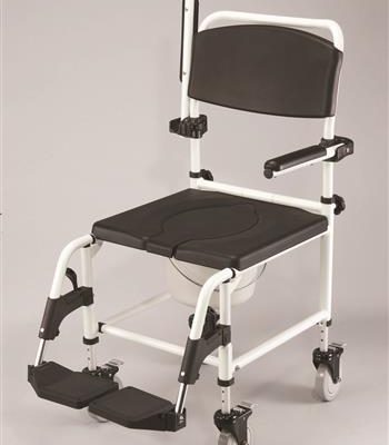 Deluxe Attendant Shower Chair/Commode