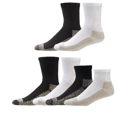 Apex Extra Wide Seamless Socks