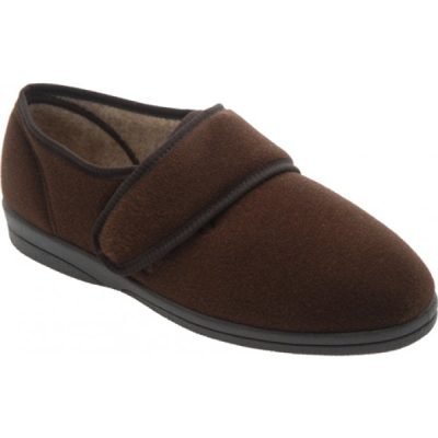 Cosyfeet Brown Slipper (Richard)