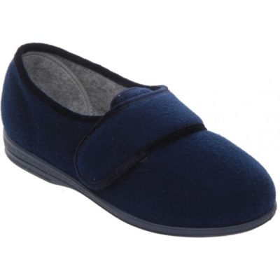Cosyfeet Navy Slipper (Helen)
