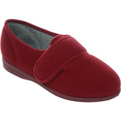 Cosyfeet Burgundy Slipper (Helen)
